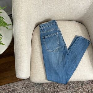 Zara Women's Classic Blue skinny stretch Jeans